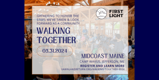 Walking Together - 05/31/2024 - Gathering to honor the steps we've taken and look forward as a community